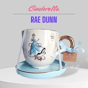 Cinderella x RAE DUNN Mug with Saucer